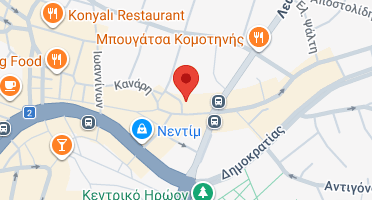 Χάρτης και σημείο της επιχείρησης