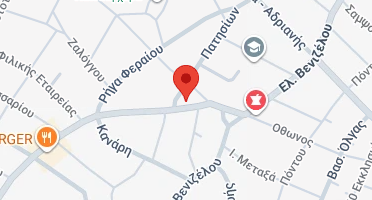 Location of business on map
