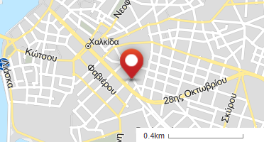 Location of business on map
