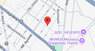 Location of business on map