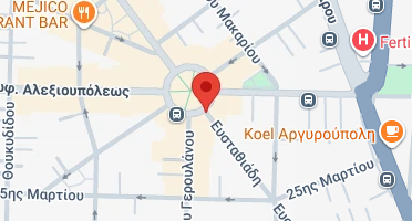Location of business on map