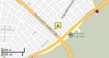 Location of business on map