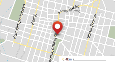 Χάρτης και σημείο της επιχείρησης