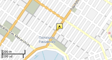 Location of business on map