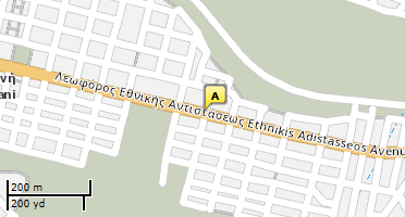 Χάρτης και σημείο της επιχείρησης