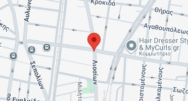 Location of business on map