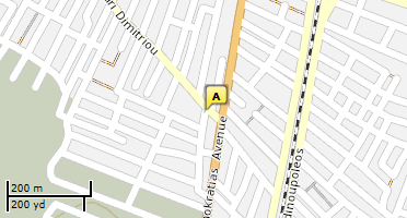 Location of business on map