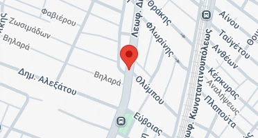 Location of business on map