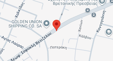 Location of business on map