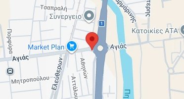 Location of business on map