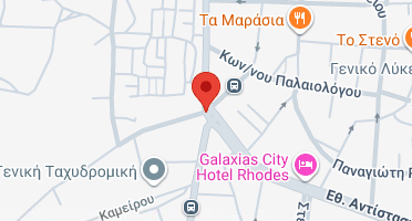 Location of business on map