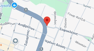 Location of business on map