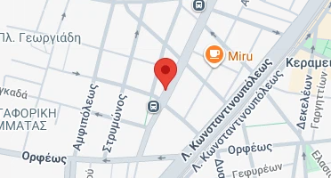 Location of business on map