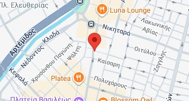 Location of business on map