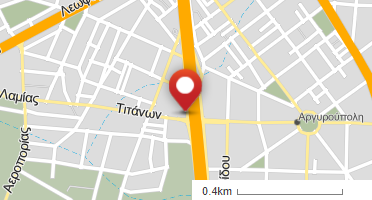 Location of business on map