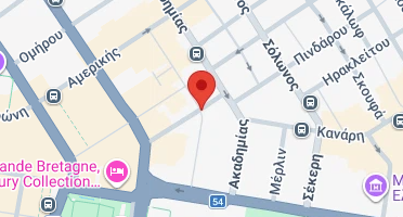 Location of business on map