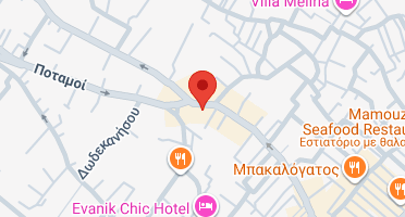 Location of business on map