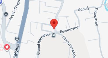 Location of business on map