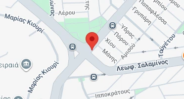 Location of business on map