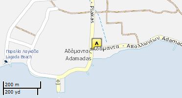Χάρτης και σημείο της επιχείρησης