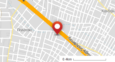 Location of business on map