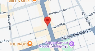 Location of business on map