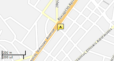 Location of business on map