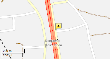 Χάρτης και σημείο της επιχείρησης