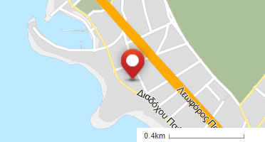 Location of business on map