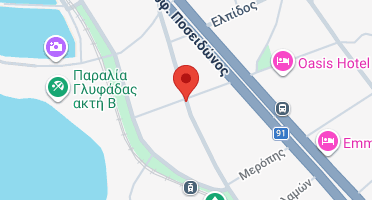 Location of business on map