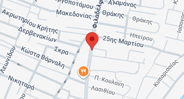 Location of business on map