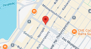 Location of business on map