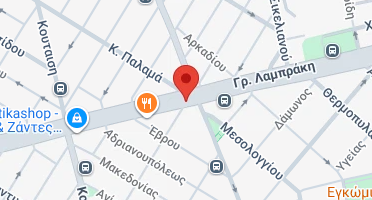 Location of business on map
