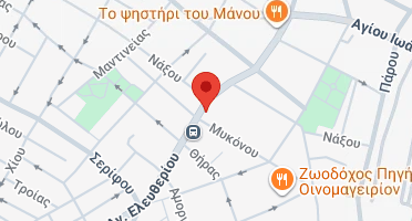 Location of business on map