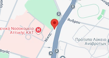 Location of business on map