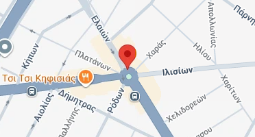 Location of business on map