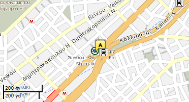Location of business on map