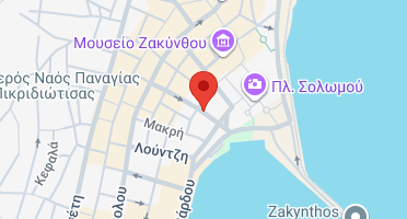 Location of business on map