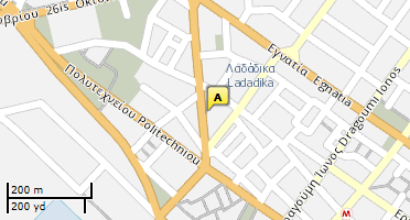 Χάρτης και σημείο της επιχείρησης