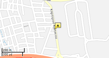 Location of business on map