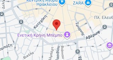 Location of business on map