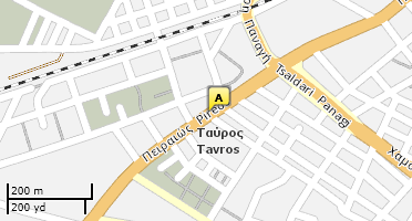 Χάρτης και σημείο της επιχείρησης