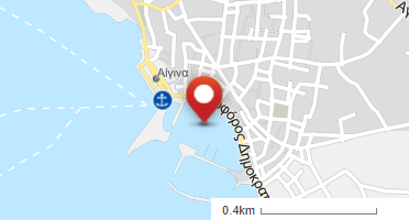 Location of business on map