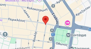 Location of business on map