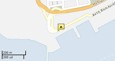 Location of business on map