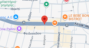 Location of business on map