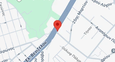 Location of business on map