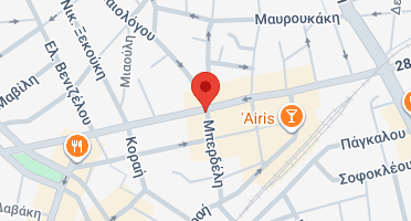 Location of business on map
