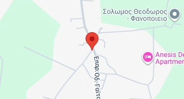 Location of business on map