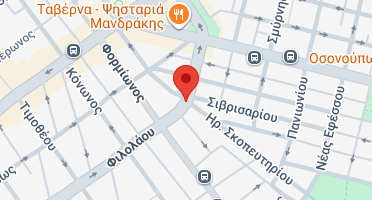 Location of business on map